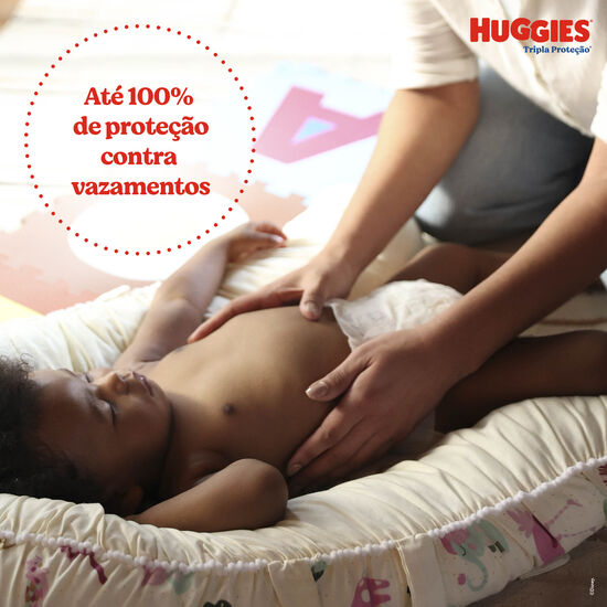 Fralda Huggies Tripla Proteção M - 92 fraldas